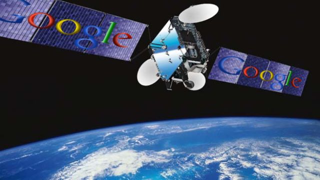 Satelliti Google by gizmodo.fr